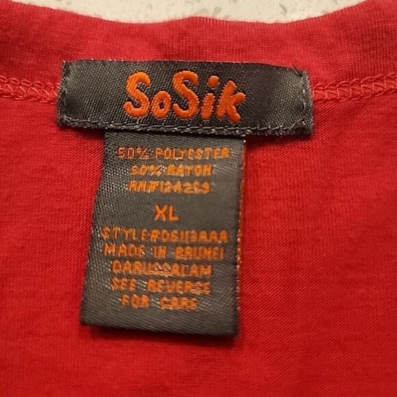 So Sik Jersey Dress Pink XL Short Sleeve - Picture 3 of 5